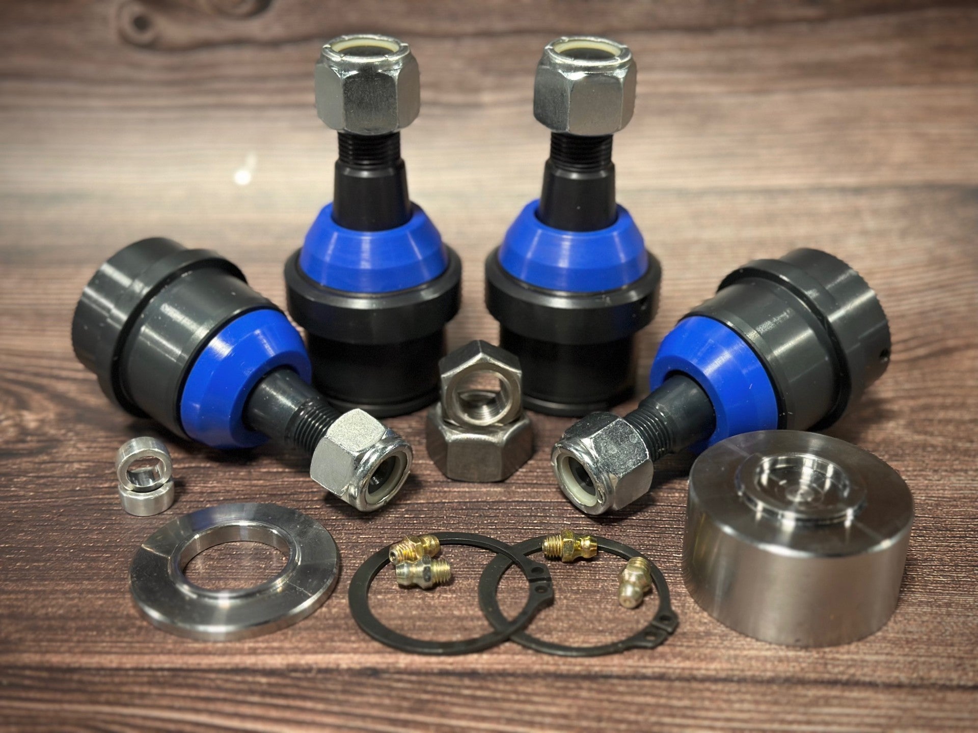 ** SET OF 4** EMF Dodge Ram 10-13 4WD Upper and Lower Ball Joint Kit