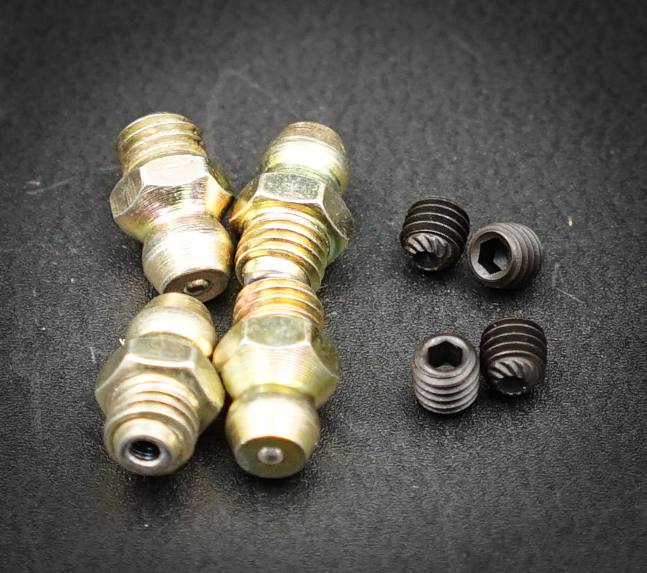 Grease Fittings & Set Screws - EMF Ball Joints